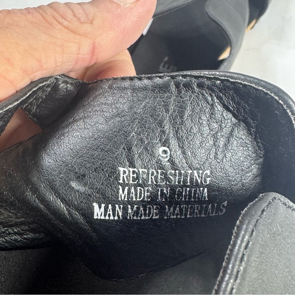 Boutique by Corky’s Women's Refreshing Black Wedge Sandals - Picture 8 of 9